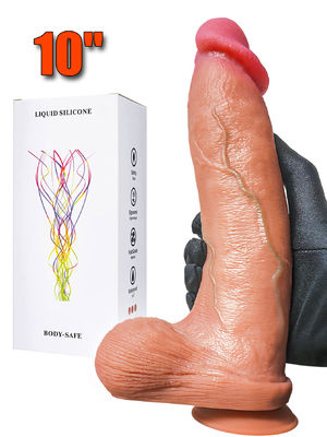Хорошая цена 10 дюймовые монстр реалистичные дильдо G-spot большие искусственные дильдо взрослые секс-игрушки онлайн
