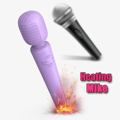 Καλή τιμή Θέρμανση G Spot AV Vibrators SexToy Wand Massager Ασύρματος χειροκίνητος δονητής για ενήλικες σε απευθείας σύνδεση