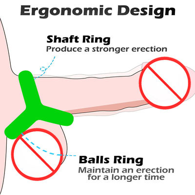 Good price Elephant Silicone LOVE Rings Glow Cocksleeve For Couple Play Adults Toy online