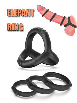 Harga yang bagus FDA Penis Penis Ring Set SexToys 4 Ukuran Toys Dewasa Cinta Seks Penis Ring Untuk Ed on line