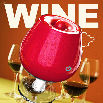 qualità Vibratori per massaggiatori di bicchieri di vino Vibratori per sextoy Vibratori per clitoride per coppie di donne fabbrica